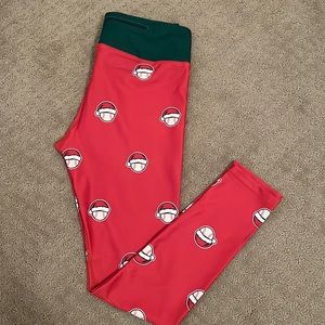 Baseballism Santa Ball Leggings